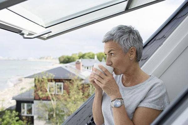 VELUX laminated top hung roof window for loft and attic conversions